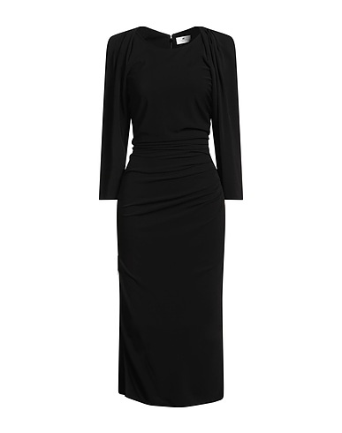 ELISABETTA FRANCHI Elegant dress Black 100% Viscose