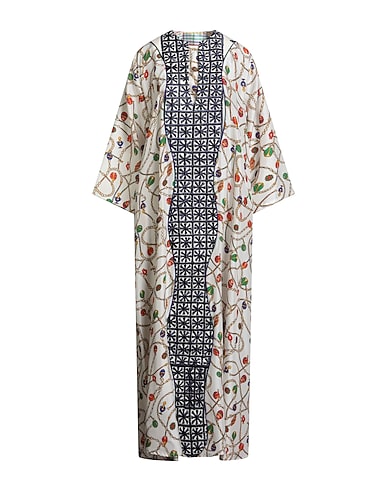 RIANNA + NINA Long dress White 100% Silk