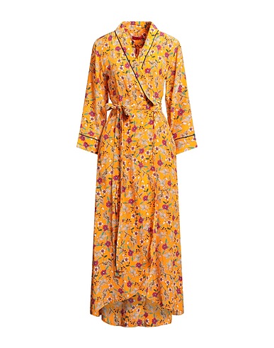 HUGO Long dress Mandarin 65% Viscose, 35% Silk