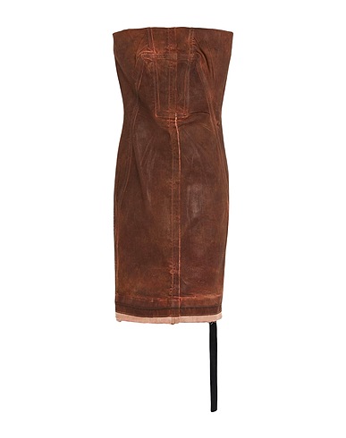 DRKSHDW by RICK OWENS Tubino Ruggine 91% Cotone, 6% Elastomultiestere, 3% Gomma naturale