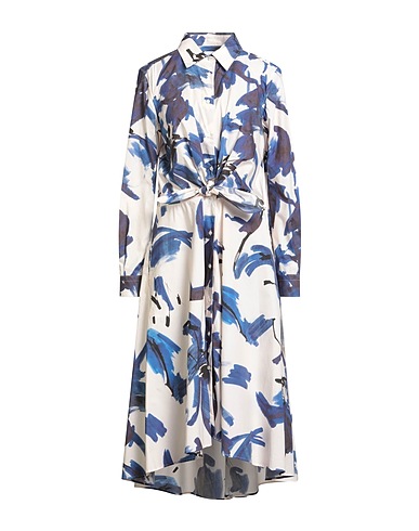 SARA ROKA Hemdkleid Elfenbein 100% Baumwolle