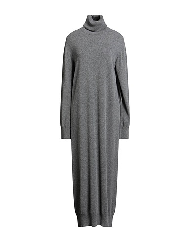 FABIANA FILIPPI Langes Kleid Blei 75% Merinowolle, 15% Seide, 10% Kaschmir