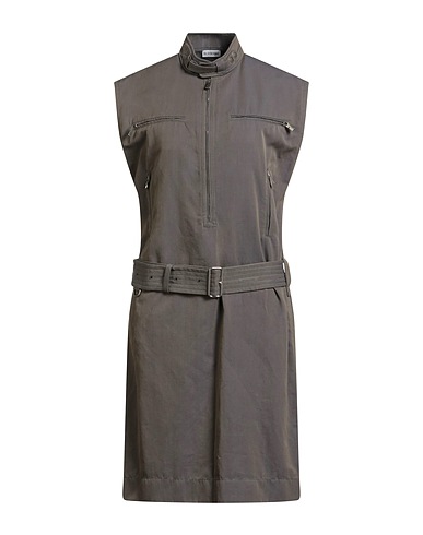 BURBERRY Vestito estivo Grigio 80% Cotone, 20% Lino