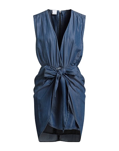 PINKO Short dress DENIM Blue 100% Lyocell