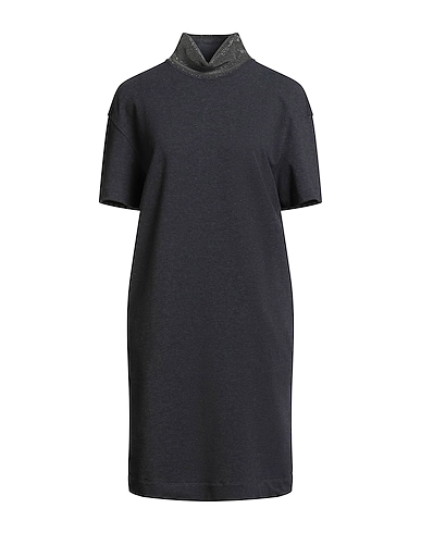 BRUNELLO CUCINELLI Short dress 98% Cotton, 2% Elastane, Brass