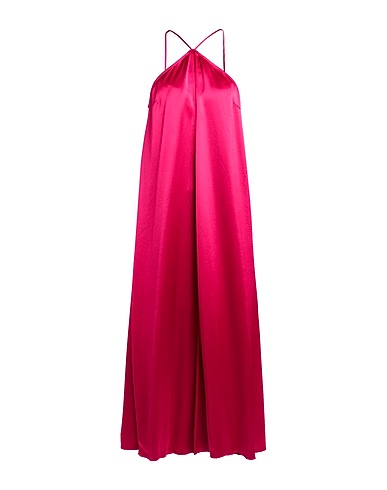 BY MALENE BIRGER Midi dress Fuchsia 76% Acetate, 24% Polyester