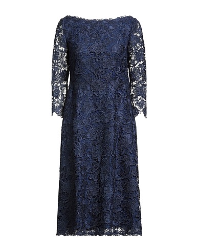 LUISA SPAGNOLI Vestito midi Blu notte 100% Poliestere