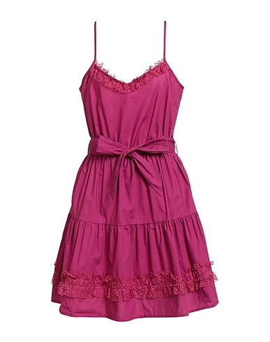 REBEL QUEEN by LIU •JO Vestito corto Malva 100% Cotone