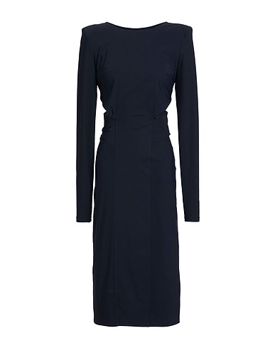 PATRIZIA PEPE Midi dress Black 75% Polyamide, 25% Elastane
