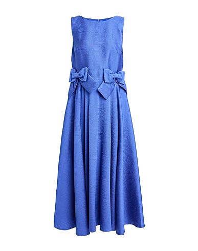 CARLA RUIZ Midi dress Blue 100% Polyester