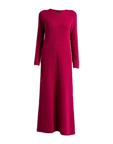 ROBERTO COLLINA Knit dress Magenta 70% Merino Wool, 30% Cashmere