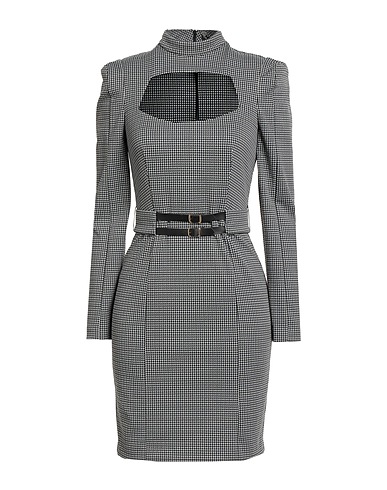 CRISTINAEFFE Sheath dress Black 60% Polyester, 35% Polyamide, 5% Elastane