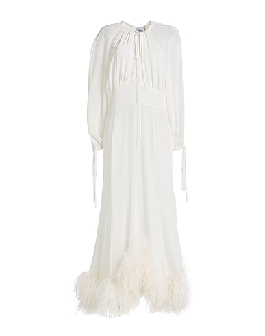 16ARLINGTON Elegant dress 100% Polyester, Ostrich feathers