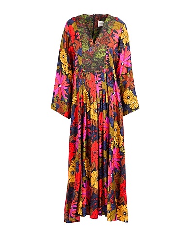 LA PRESTIC OUISTON Long dress Black 100% Silk