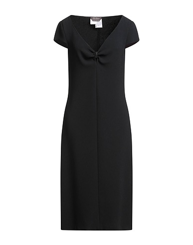 MAX MARA Midi dress Black 71% Triacetate, 29% Polyester