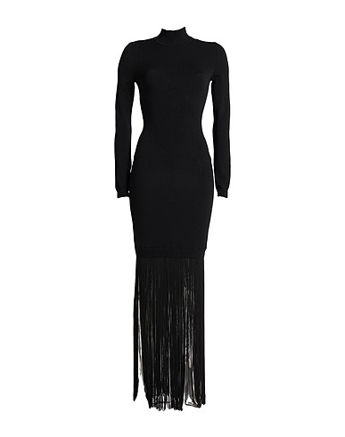 MOSCHINO Long dress COUTURE Black 59% Viscose, 41% Polyester