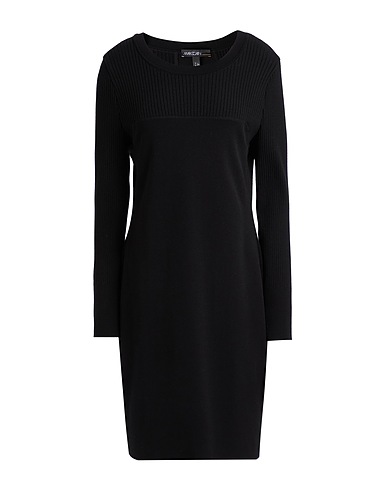 MARC CAIN Office dress Black 70% Viscose, 30% Polyester