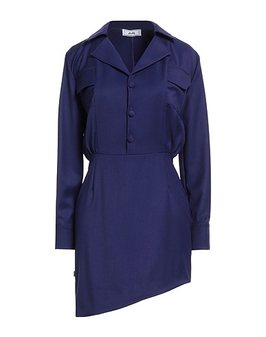 JIJIL DRESSES Purple 64% Polyester, 33% Viscose, 3% Elastane