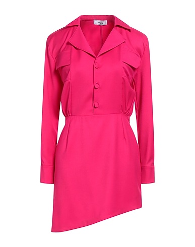 JIJIL Hemdkleid Fuchsia 64% Polyester, 33% Viskose, 3% Elastan