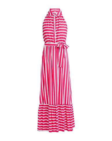 REBEL QUEEN by LIU •JO Long dress Fuchsia 88% Viscose, 12% Polyamide