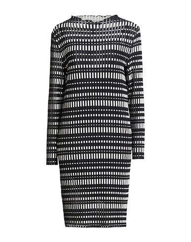 MARC CAIN Short dress Midnight blue 51% Viscose, 31% Polyester, 14% Cotton, 4% Polyamide