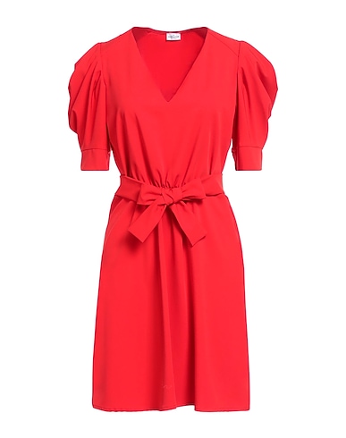 REBEL QUEEN by LIU •JO Short dress Red 95% Polyester, 5% Elastane