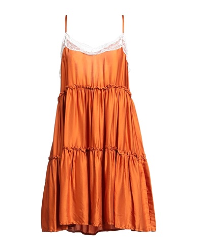 REBEL QUEEN by LIU •JO Short dress Orange 100% Viscose