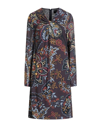 ETRO Midi dress Dark purple 97% Viscose, 3% Elastane