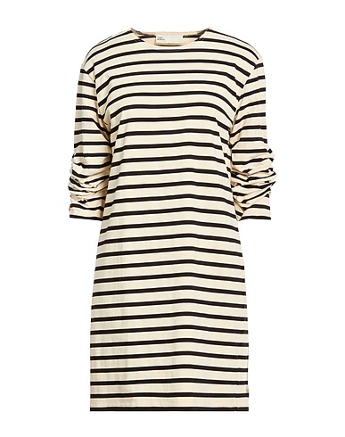 TORY BURCH Short dress Ivory 100% Cotton