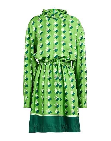 LE SARTE PETTEGOLE Short dress Green 100% Silk