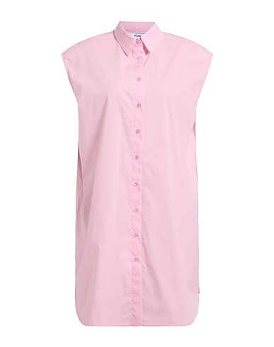 JIJIL Shirt dress Pink 79% Cotton, 18% Polyamide, 3% Elastane