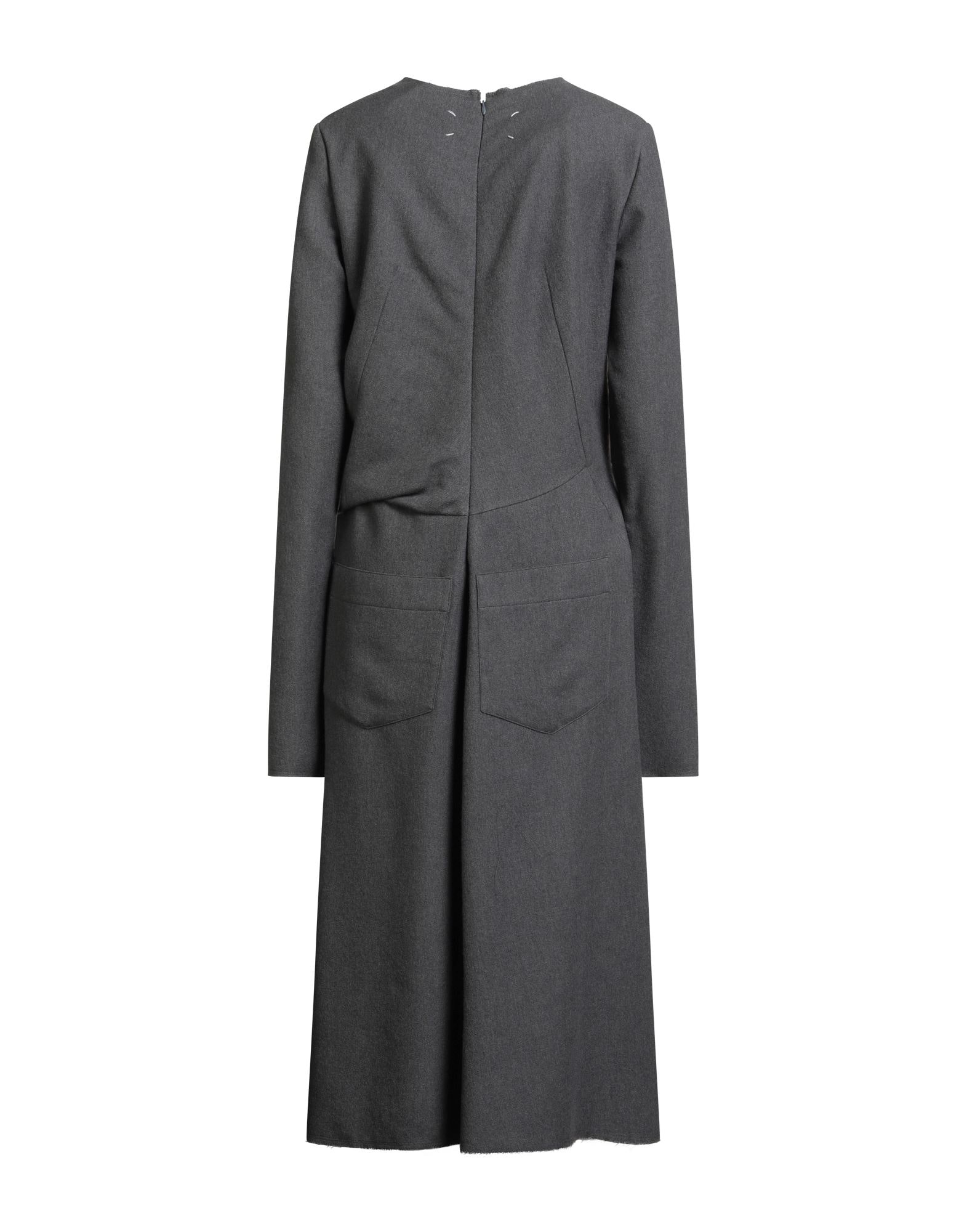 Maison Margiela ダークグレー ショート丈コート YOOX Online Fashion Design Shopping