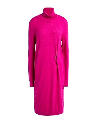 BARBARA BUI Midi dress Fuchsia 100% Merino Wool