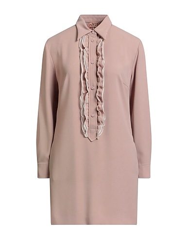 N°21 Shirt dress Blush 100% Polyester