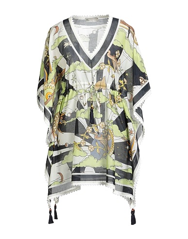 TORY BURCH Top Light green 70% Cotton, 30% Silk