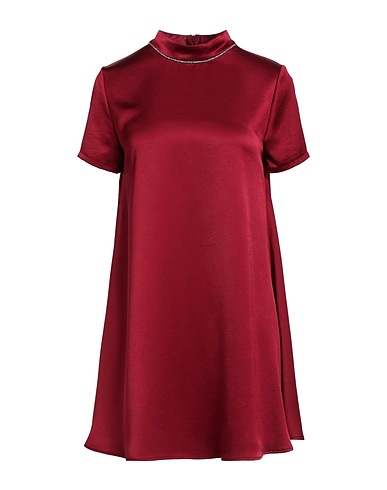 JUCCA Short dress Garnet 100% Polyester