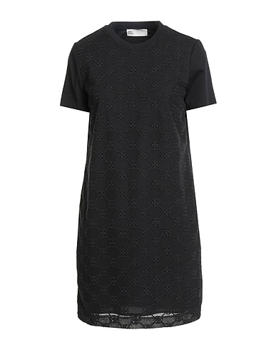 TORY BURCH Short dress Black 100% Polyester, Cotton