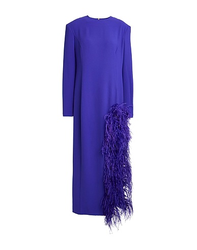 STEFANO DE LELLIS Long dress Purple 100% PES