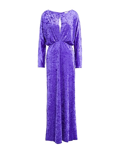 P.A.R.O.S.H. Elegant dress Purple 85% Polyamide, 15% Elastane