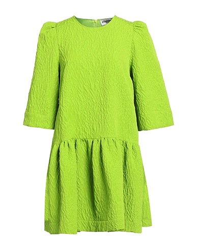 ESSENTIEL ANTWERP Short dress Green 58% Recycled polyester, 42% Polyester