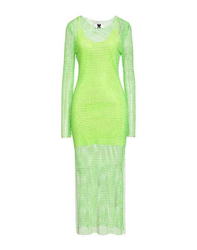 NO SECRETS Langes Kleid Limettengrün 100% Polyester