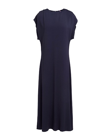 TOMMY HILFIGER Long dress Navy blue 100% Viscose