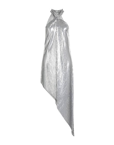 RABANNE Elegant dress Silver 100% Aluminum