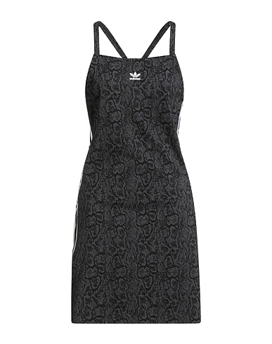 ADIDAS ORIGINALS Short dress Black 93% Cotton, 7% Elastane