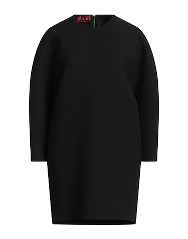 GUCCI Short dress Black 100% Wool, Polyester