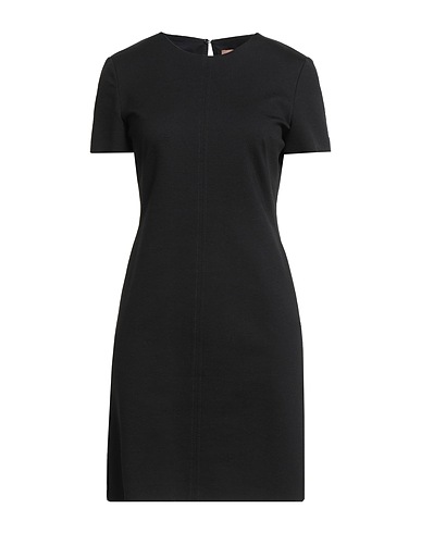 BOSS Sheath dress Black 71% Viscose, 24% Polyamide, 5% Elastane