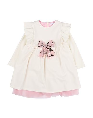 U+É Dress White 65% Viscose, 30% Polyamide, 5% Elastane