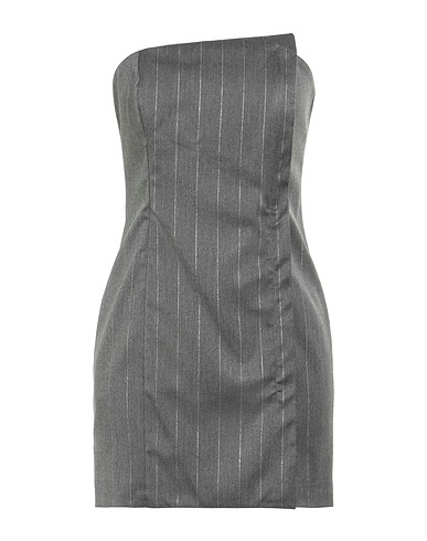 CRISTINAEFFE Sheath dress Grey 65% Polyester, 33% Viscose, 2% Elastane