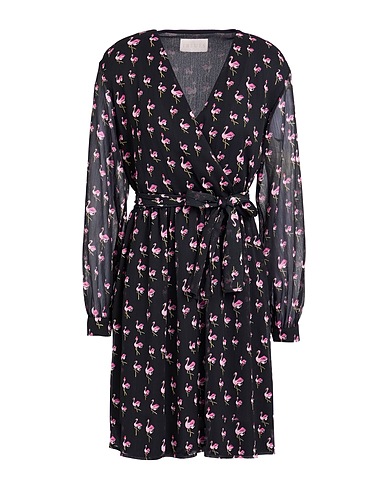 I BLUES Short dress Black 100% Polyester