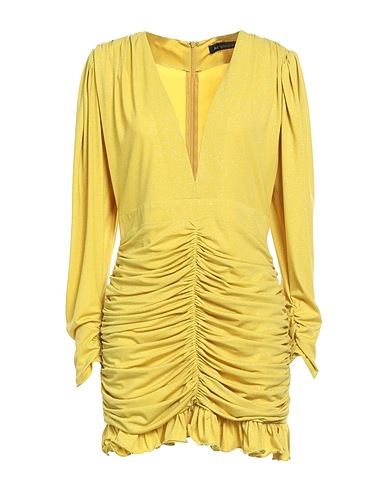 ACTUALEE Elegant dress Lime green 96% Polyester, 4% Elastane